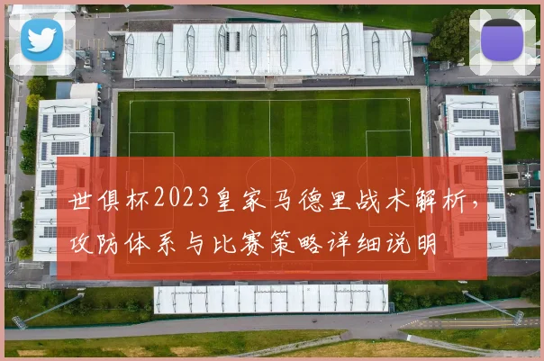 世俱杯2023皇家马德里战术解析，攻防体系与比赛策略详细说明